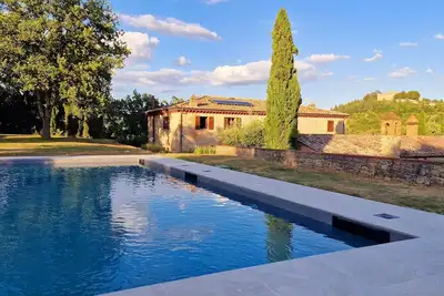 Image de Dependance with private garden and swimming pool in Chianti Classico area.