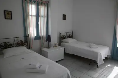 Beautiful Santorini Villa | Villa Galázio | 2 Bedrooms | Private Terrace & Breathtaking Caldera Views | Fira