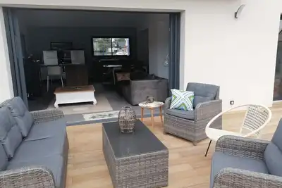 Image de Villa Hauteville Sur Mer, 400 mètres de la plage