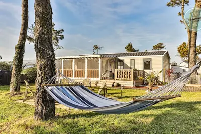 Image de Mobil-home dans parc résidentiel