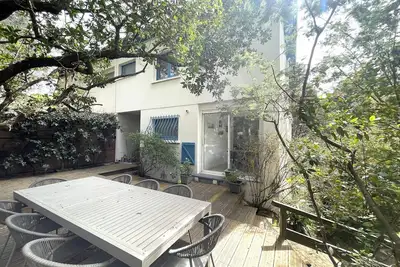 Image de Maison familiale à Arcachon : 3 chambres, jardin sous les pins, Wifi Fibre, proche plage et centre