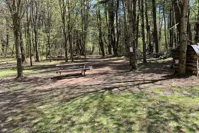 Image de The Pines Hill Top. Bring your own tent or rent one for 35, setup 25.