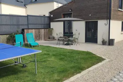 Gîte chaleureux entre terre et mer