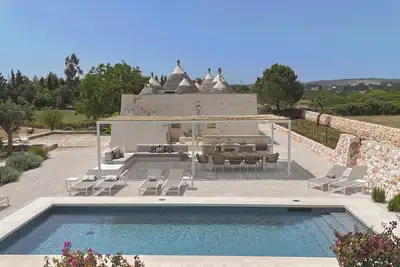 Image de Td I Coni di Pinurè Trulli with Scenic Valley. . .