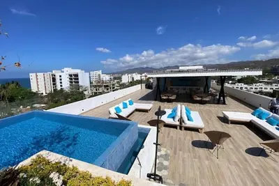 Image de Charming 2-bedroom apartment with WiFi, Ac in lovely Bucerías