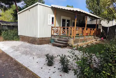 Image de Mobilhome Trigano Luxe grand confort à 700m de la plage à Vias avec vélos