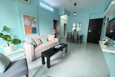 Bright 1 Bhk in Bandra near Lilavati Hospital with Parking\n