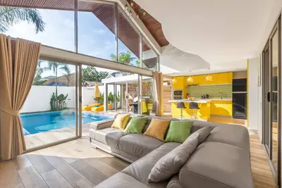 Image de 2-bdr pool villa at a villa resort with own beach