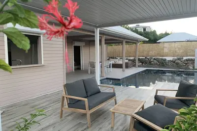 Image de Villa 120 m2 - 2 Chambres de 4 Ă 6 personnes - piscine et jardin privatifs