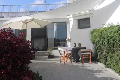 Image de GemĂĽtliches Wohnung Ăśber die Stadt von Ponta Delgada, mit Meer Blick