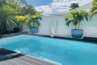 Image de Magnolia, Villa convivial à quelques pas de la plage de la Baie Orientale!