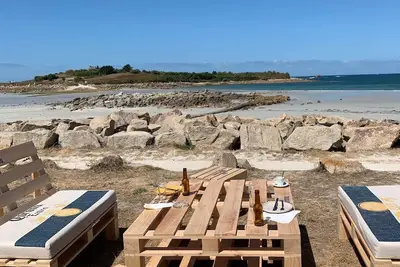 Beach villa au Dossen