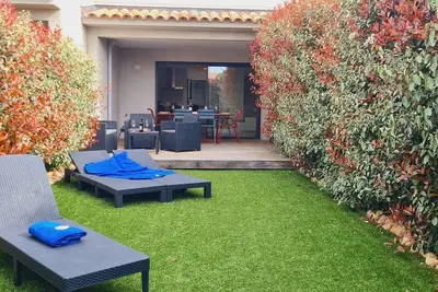 Image de Mini villa Bay, 6 pers, piscine, 400 m plage