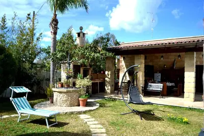 Image de Villa Hikari avec jardin équipé et parking dans le quartier de San Foca