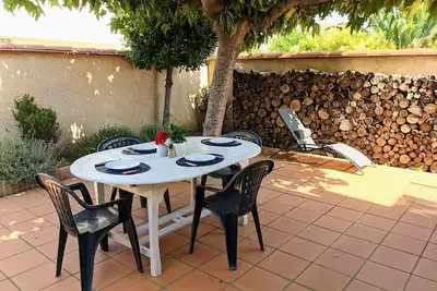 Image de Jolie Maison à 300m Plage, Climatisée, Wifi, Bbq