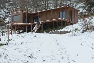 Image de Chalet 'Massassi Plaza' avec vue sur les montagnes, Wi-Fi et climatisation