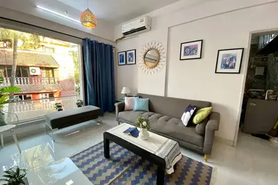 Bright 1 Bhk in Bandra near Lilavati Hospital  with Parking- unit 201\n
