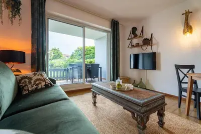 Image de Studio plage de Capbreton au calme avec terrasse