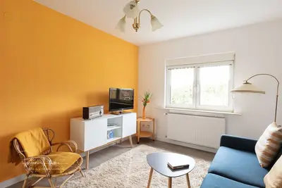 Image de Maison de vacances 'Ferienhaus Specht' avec terrasse partagée, jardin partagé et Wi-Fi