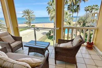 Image de Bel appartement comfortable  avec piscine communale à Denia, Costa Blanca, Espagne pour 6 personnes