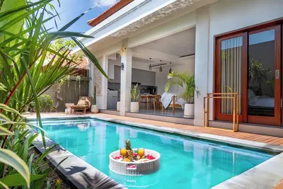 Image de Canggu Paradise with Pool and Kitchen Brand New