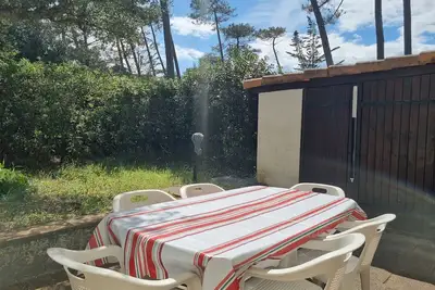Image de Villa à Seignosse: Plage à pied, Terrasse, 3 Chambres, Quartier calme