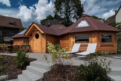 Image de Kota finlandais Natty insolite et haut de gamme au cœur de la nature