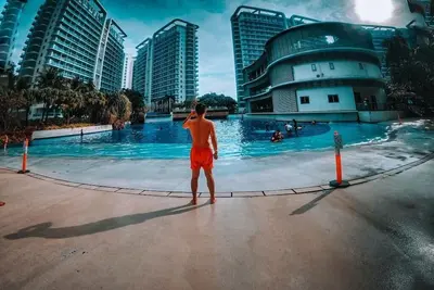 Image de Enjoy manmade beach and wavepool in Azure residences at the center of the city!