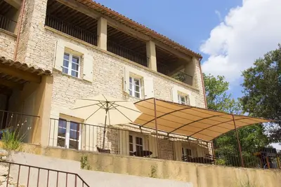 Image de Domaine de Coulon _ \"Issirac\"  _ 3ch 6p _ Hameau privé entre Cèze et Ardèche