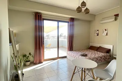 Image de Friendly studio with Acropolis view