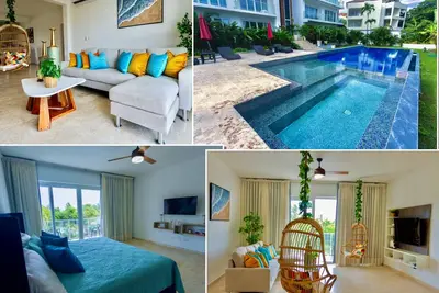 Image de Exclusive-stylish Tropical 2b/2b retreat at Playa Encuentro, Dominican Republic.