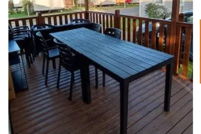 Image de Mobilhomme tout confort, 8 places, dans un camping ombragé et familliale