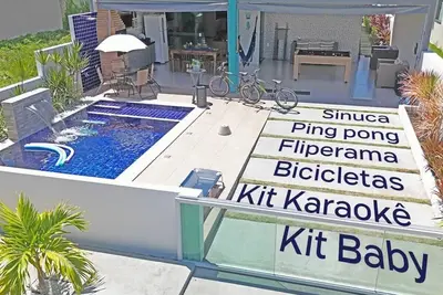 Image de Casa Para Locação p/ Temporada, Condomínio Fechado Acquaville em Paripueira, Al