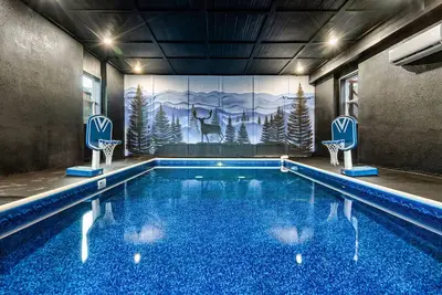 Image de Sleeps 24~Large Heated Indoor Pool~Putt-Putt~Game Room