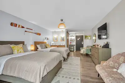 Modern Pet Friendly Courtyard View