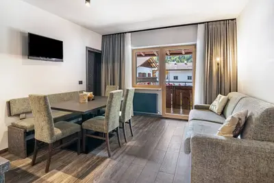 Image de Appartement 'Omis Pennhaus' avec vue sur les Alpes, terrasse partagée et Wi-Fi
