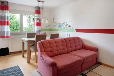 Image de Appartement 'Ferienwohnung, 1 Schlafzimmer' avec vue sur les montagnes, balcon et Wi-Fi