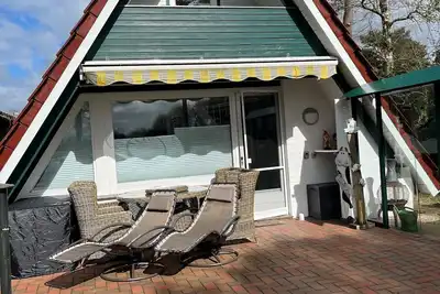 Image de Ferienhaus Conneforde - Ferienhaus, Dusche und Bad, Wc