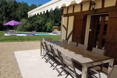 Image de Lodge 9 chambres avec piscine chauffée, étang & activités au cœur de la Sologne