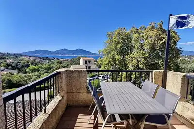 Image de Appartement toit terrasse vue mer Porticcio