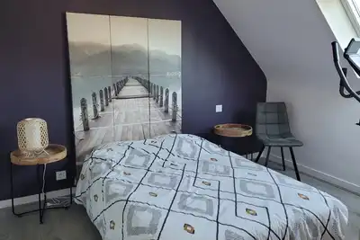 Image de Charmante maison avec jardin et proche mer.