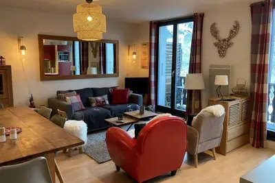 Image de Wifi, balcon, casier à ski, 56m², Châtel