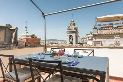 Image de Penthouse with Terrace, Pantheon and 360° City views! ! Walk to all attractions