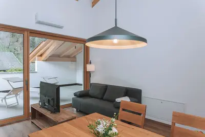Image de Appartement 'Matscherhof Apple Blossom Exclusive' avec vue sur les montagnes, Wi-Fi et climatisation