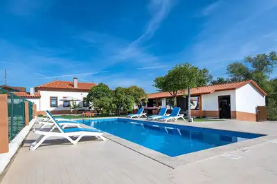 Maison de vacances 'Casa Das Laranjas' avec piscine privée et terrasse privée