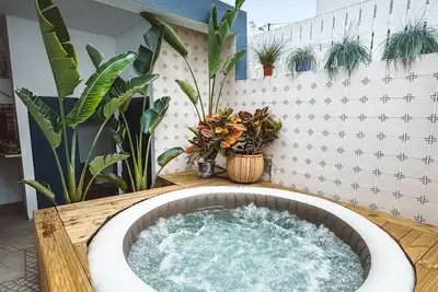 Image de Boho Beach Villa - patio w/ bbq. 2 min to the beach, 15 to Lisbon