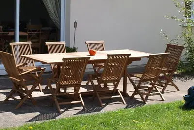 Image de Maison au calme, jardin privatif, terrasse. Touraine, Châteaux de la Loire.