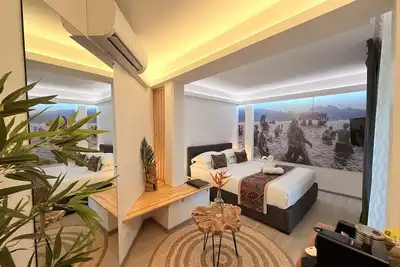 Airport Studio - Private Bathroom/Wc