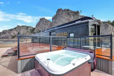 Image de Great location for fly-fishing and train car enthusiasts!