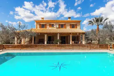 Image de Ses Forques. Spectacular finca with pool on the outskirts of Campanet, Mallorca